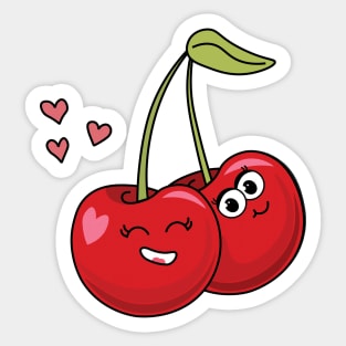 Love Cherries Sticker